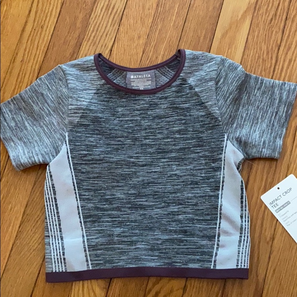 Athleta Impact Crop Tee